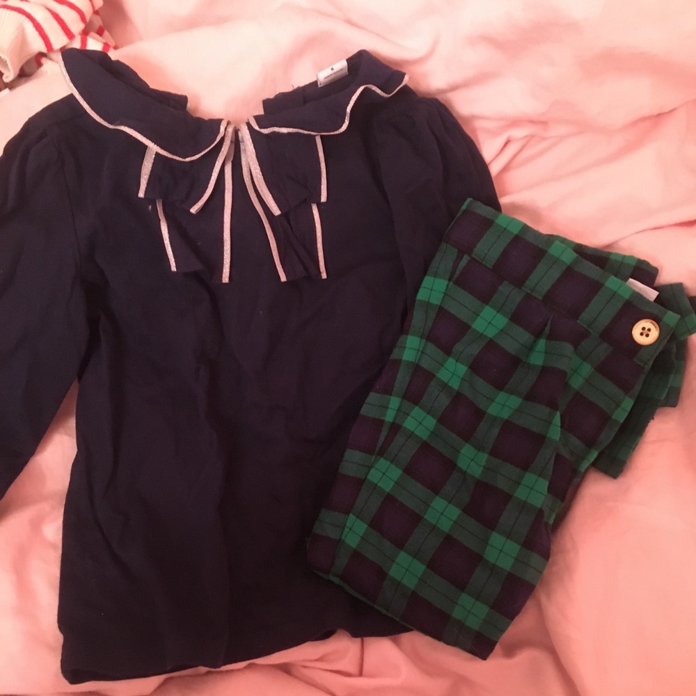 Janie and Jack holiday set size 4